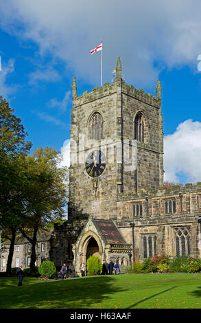 Chiesa della Santa Trinità, Skipton, North Yorkshire, Inghilterra, Regno Unito Foto Stock