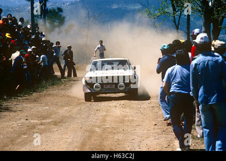 Toyota rally car degli anni ottanta Foto Stock