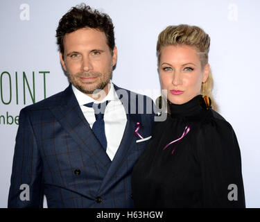 Jeremy Sisto e Addie Lane arriva alla speciale proiezione dell' 'Break Point' alla Cinese TCL 6 teatri a Hollywood Foto Stock