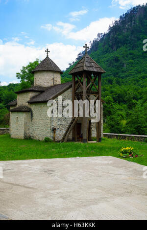 Il monastero Dobrilovina, un Serbo monastero ortodosso in Donja Dobrilovina, Mojkovac, nel nord del Montenegro Foto Stock