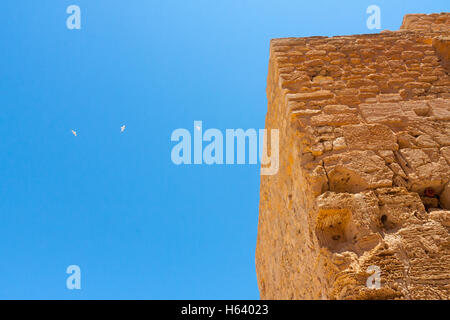 Bordj El Kebir fort a Houmt Souk, Gerba Tunisia Foto Stock