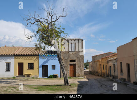 San Salvatore village Penisola del Sinis Sardegna Italia Foto Stock