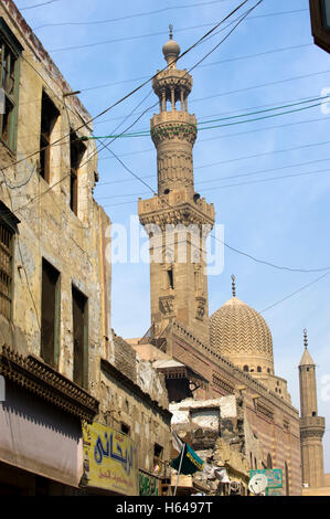 Khan el Khalili al Cairo, Egitto, Africa Foto Stock