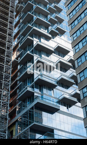 Appartamento di lusso edificio a 56 Leonard Street ancora in costruzione come di 10/2016 di Tribeca a New York City Foto Stock