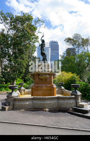 Royal Botanical Gardens sono situati nel cuore di Sydney Foto Stock