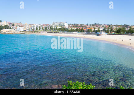 Per Bondi e Coogee a piedi è lungo 6 km situato in Sydneys sobborghi orientali Foto Stock