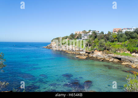 Per Bondi e Coogee a piedi è lungo 6 km situato in Sydneys sobborghi orientali Foto Stock