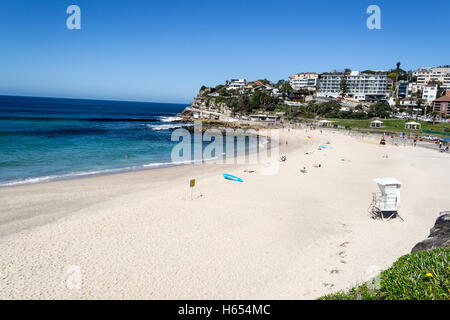 Per Bondi e Coogee a piedi è lungo 6 km situato in Sydneys sobborghi orientali Foto Stock