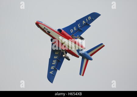 Dassault / Dornier Alpha Jet FTERQ della Patrouille de France a RIAT Fairford 2014 Foto Stock