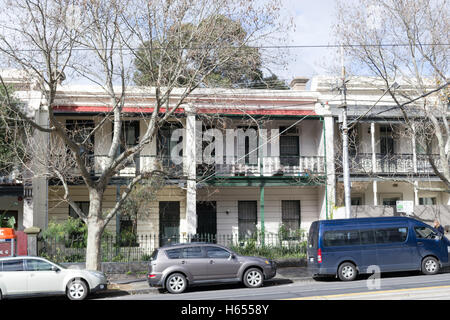 Melbourne è stato nominato il più vivibili città in tutto il mondo per 6 anni in un raw (2016) Foto Stock