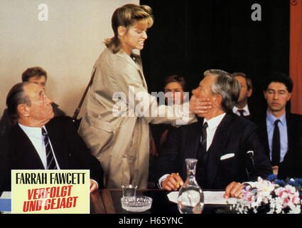 Verfolgt und gejagt (1986) aka: nazista Hunter: le beate Klarsfeld Story, Direttore: Michele Lindsay-Hogg, attore/stelle: Farrah Fawcett, Tom Conti, Geraldine Page Foto Stock