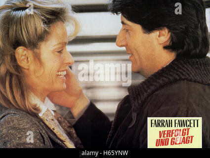 Verfolgt und gejagt (1986) aka: nazista Hunter: le beate Klarsfeld Story, Direttore: Michele Lindsay-Hogg, attore/stelle: Farrah Fawcett, Tom Conti, Geraldine Page Foto Stock