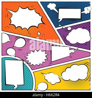 Fumetto fumetti Illustrazione Vettoriale