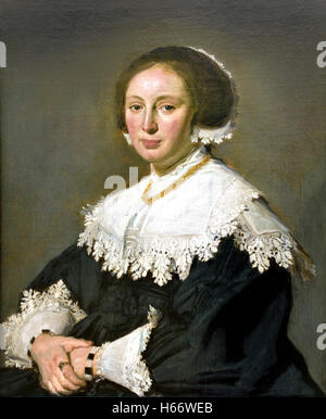 Ritratto di una donna 1627 Frans Hals 1582/1666 Antwerp Haarlem Paesi Bassi Belgio Foto Stock