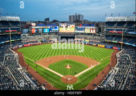 Yankee Stadium di New York Yankees Baseball Stadium, South Bronx, New York City Foto Stock