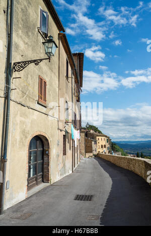 Strade di Volterra, Toscana, Italia, UE, Europa Foto Stock