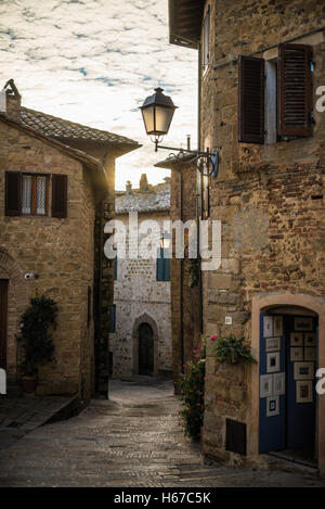 Monticchiello, Toscana, Italia, UE, Europa Foto Stock