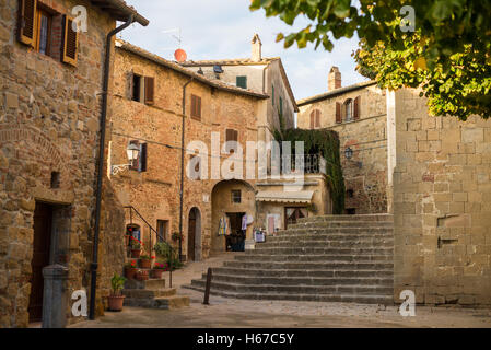 Monticchiello, Toscana, Italia, UE, Europa Foto Stock