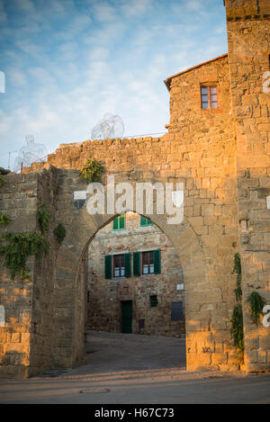 Monticchiello, Toscana, Italia, UE, Europa Foto Stock