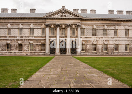 La Old Royal Naval College di Greenwich, Londra Foto Stock