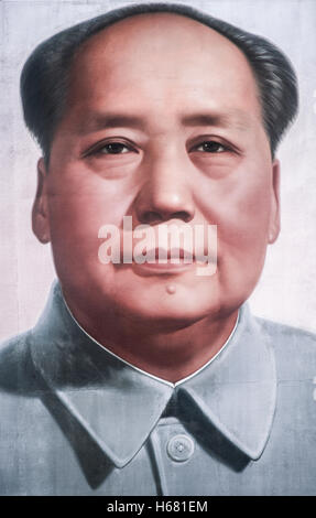 Mao Zedong o Mao Tze Tung Shaoshan, Dicembre 26, 1893 - Pechino, 9 settembre 1976 Foto Stock