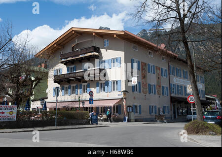 Garmisch-Partenkirchen, Oberbayern regione Baviera, Germania meridionale, Europa Foto Stock