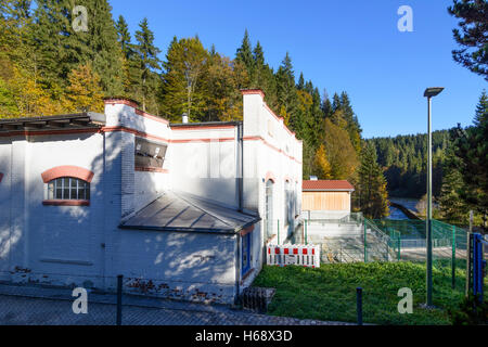 Saulgrub: acqua power station Kammerl, Oberbayern, Alta Baviera, Baviera, Baviera, Germania Foto Stock