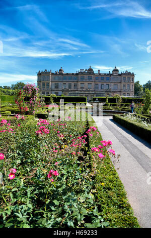 L'amore giardino labirinto a Longleat House, Wiltshire, Regno Unito. Foto Stock