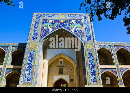 Bukhara,città deserto,,islamica enclave musulmana,moschee,Arts,artigianato,Uzbekistan,dell'Asia centrale Foto Stock