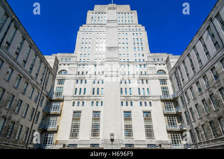 Esterno del Senate House Library a Londra Foto Stock