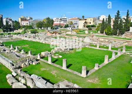 Cimitero antico Kerameikos Atene Grecia Foto Stock