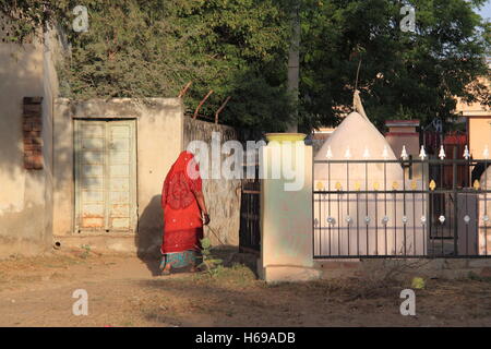 Alsisar, Jhunjhunu, Shekhawati, Rajasthan, India, subcontinente indiano, Asia del Sud Foto Stock