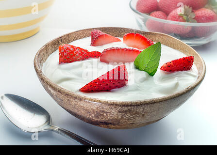 yogurt Foto Stock