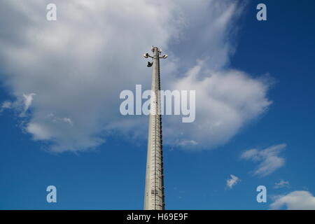 Antenna per telecomunicazioni Foto Stock