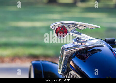 1938 Morris 8 cofano raro ornamento Foto Stock