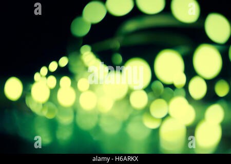 Sfondo di natale. Abstract sfocati con sfondo bokeh sfocato luci di dimensioni differenti Foto Stock