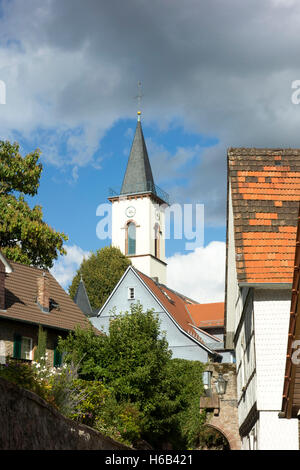 Lindenfels, Bergstrasse distretto, Germania Foto Stock