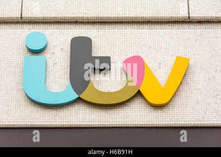 ITV London Studios su Upper Ground, London, SE1, Foto Stock