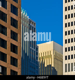 Architettura, Edifici nella città di Charlotte, NC Foto Stock