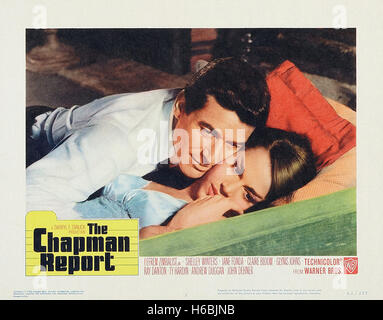 La Chapman Report - Poster - Foto Stock