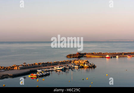 La mattina presto in Can Pastilla Mallorca Foto Stock