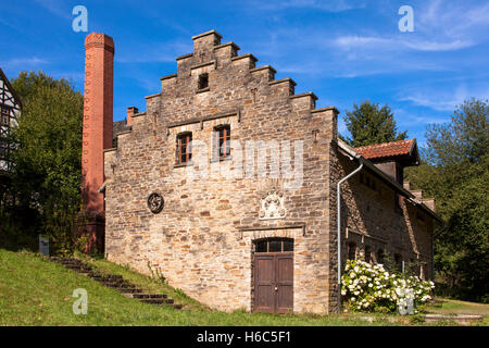 L'Europa, Germania, Hagen, Hagen open-air Museum, vecchio mulino alimentato da vapore. Foto Stock