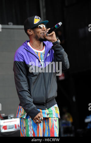 Il Mos Def performing live al 2008 Rock the Bells music festival di Jones Beach in Wantagh, New York il 3 agosto 2008. © David Atlas / MediaPunch Foto Stock