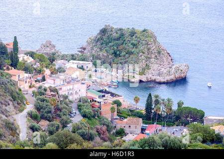 Taormina, Messina, Sicilia, Italia Foto Stock