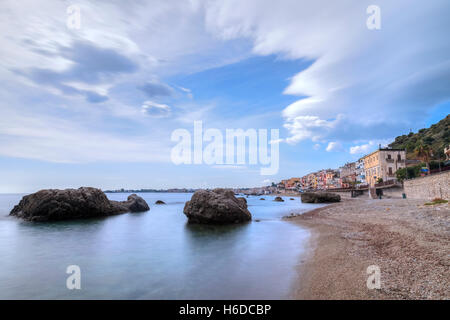 Giardini Naxos, Messina, Sicilia, Italia Foto Stock