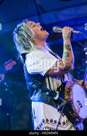 Austin, Texas, Stati Uniti d'America. 25 ott 2016. Elle re in concerto a Austin, TX. © Rustin Gudim/ZUMA filo/Alamy Live News Foto Stock