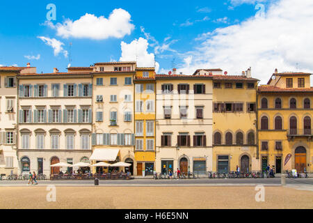 La tipica italiana street. Foto Stock