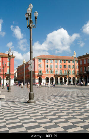 Place Massena, Nizza Cote d'Azur, Provence, Francia Foto Stock