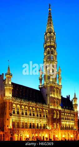 Bruxelles Town Hall, Bruxelles, Belgio Foto Stock