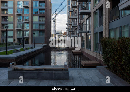 Gli appartamenti del Chelsea Creek lo sviluppo in Chelsea Londra Foto Stock